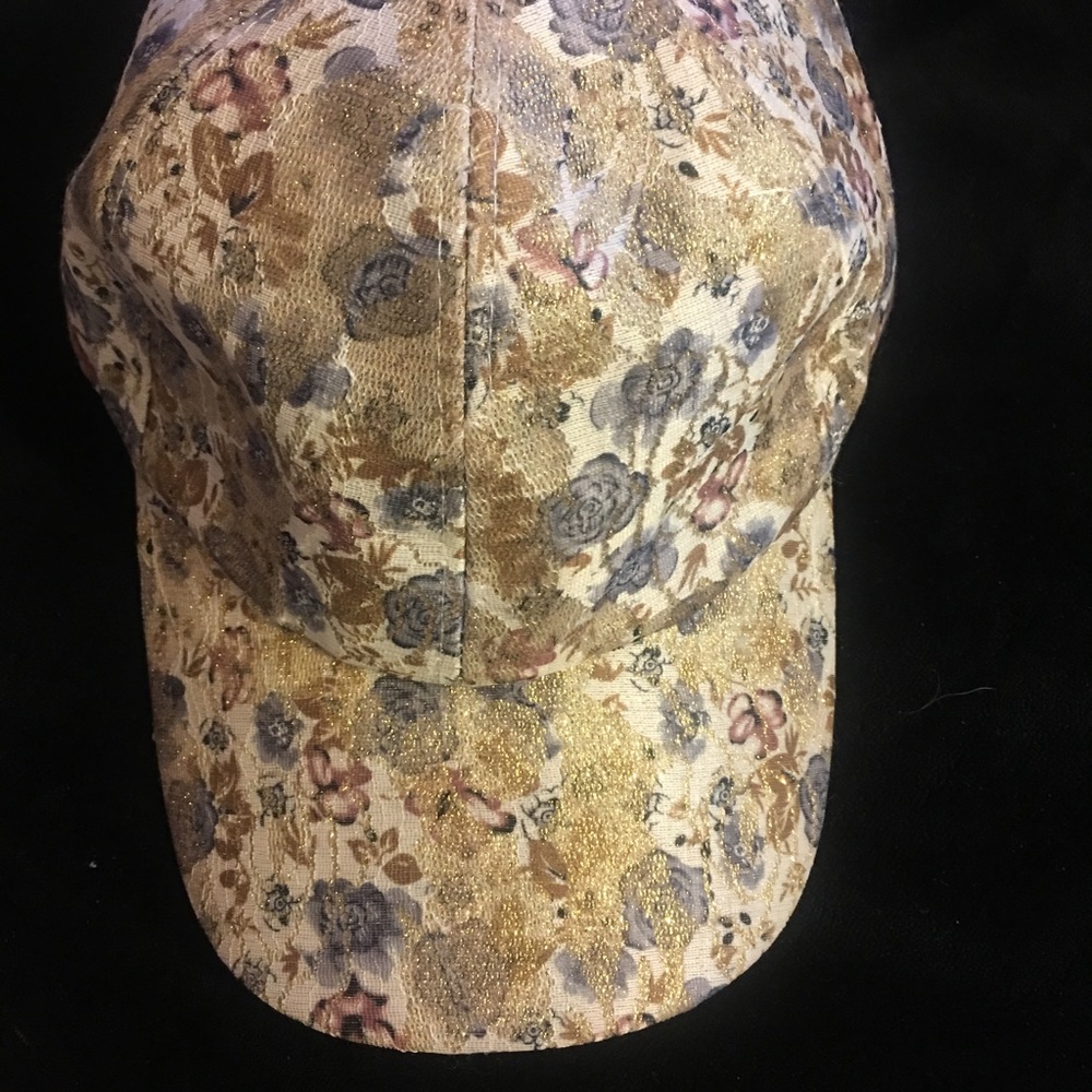 Cute flowered hat